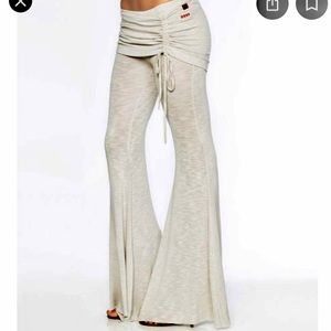 NWT Mist Drawstring Fold-Over Yvette Pants
